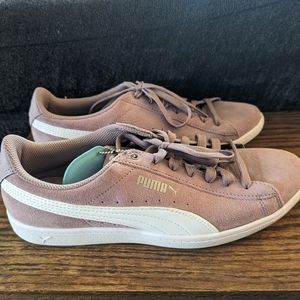 Mauve suede Vikky Puma casual sneaker